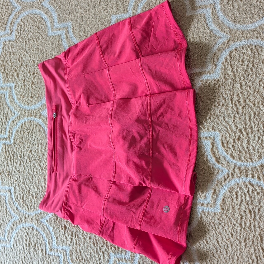 Lululemon Pace Rival Mid-Rise Skirt *Long Lip Gloss EUC - Picture 3 of 7